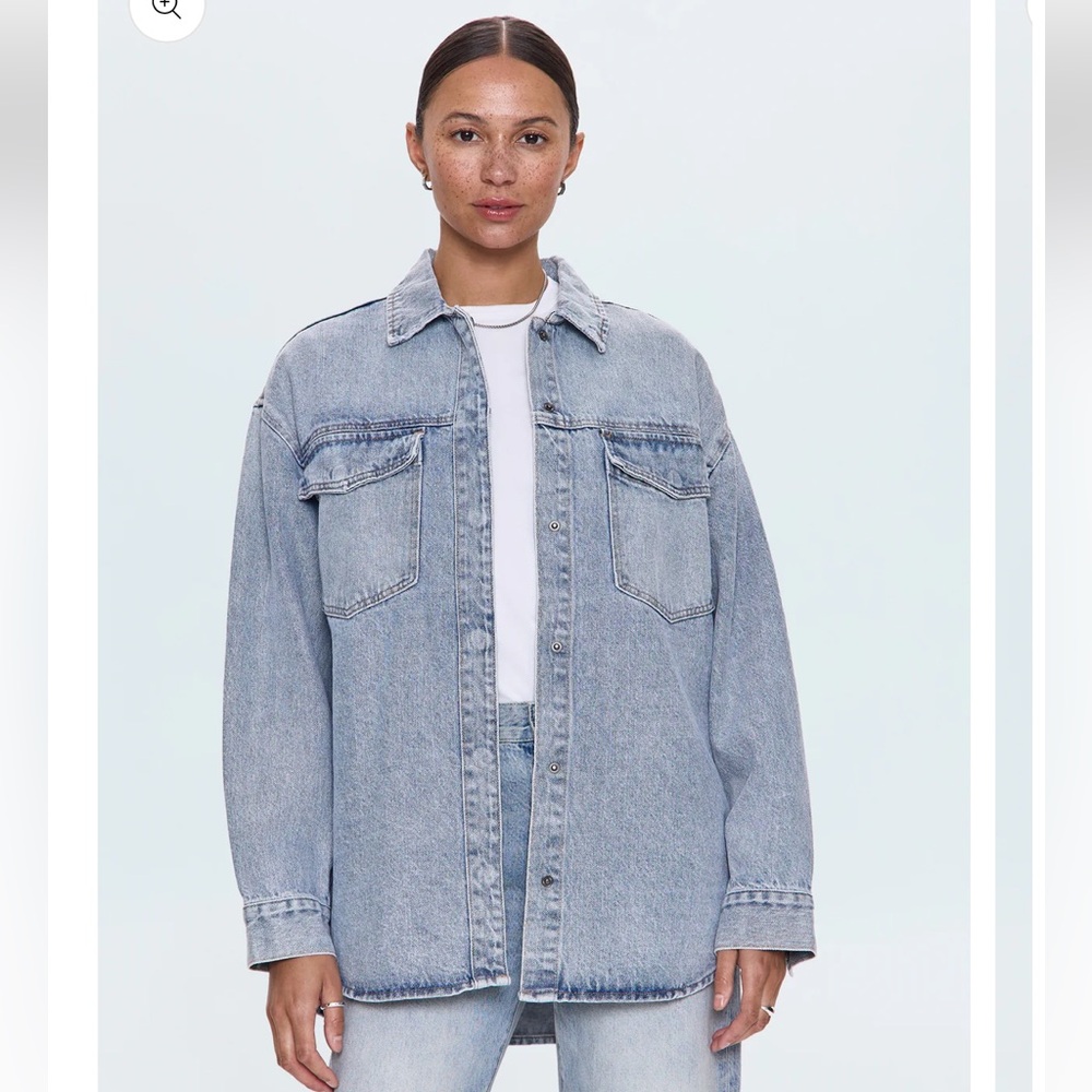 PISTOLA Denim Shacket, Brand new, Small